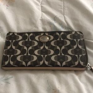 Vinyl Coach Wallet